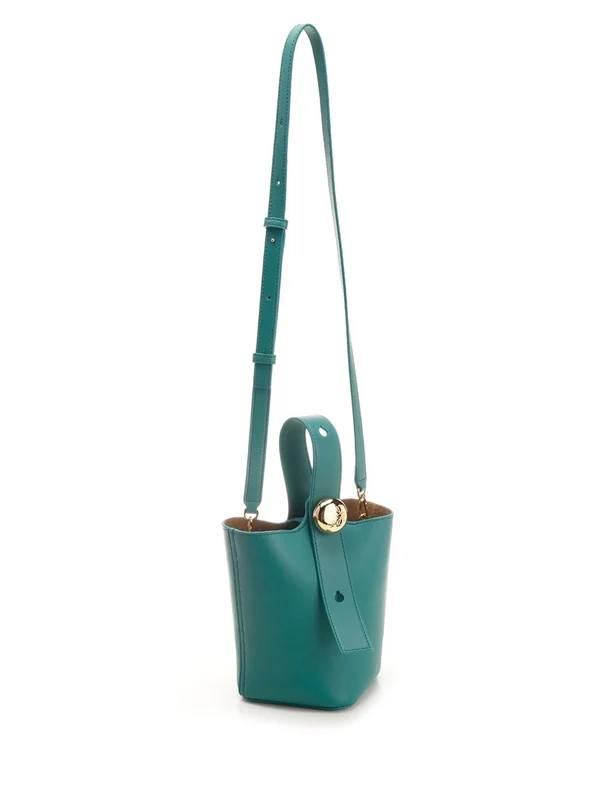 Puzzle Fold Mini Leather Tote Bag - Image 5