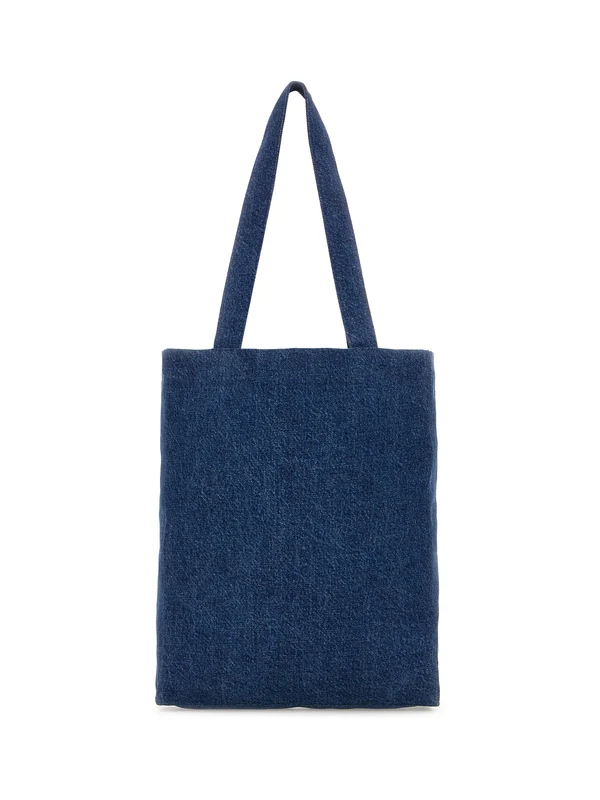 Logo Printing Denim Tote Bag - Image 3