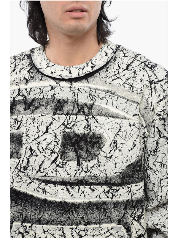 Diesel Black White Sweatshirt - Image 3