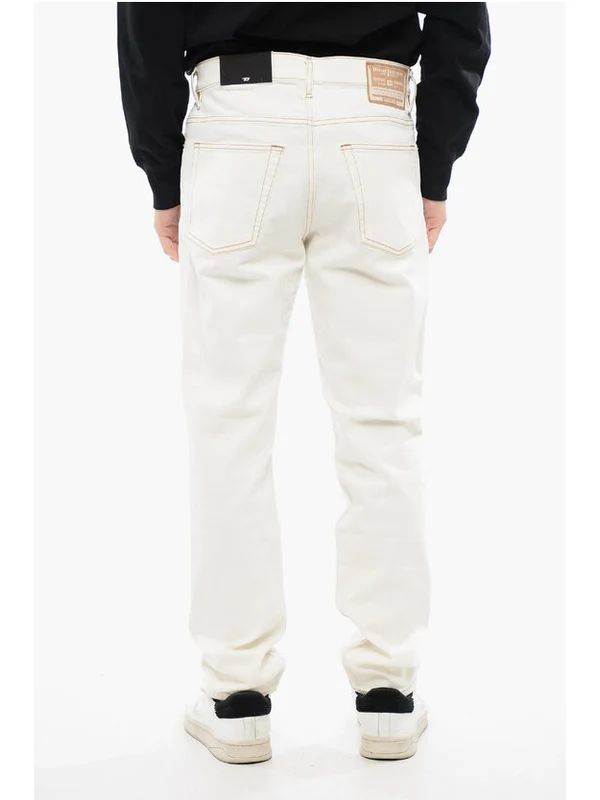 Diesel White Denim Pants - Image 2