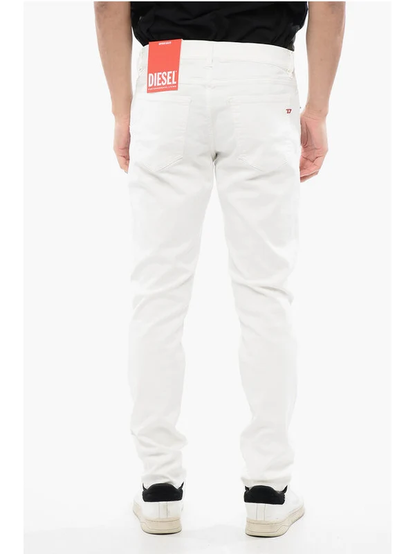 Diesel White Denim Pants - Image 2