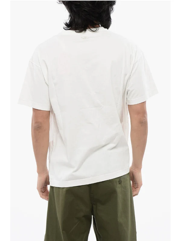 Diesel White Short Sleeve T-Shirt - Image 3
