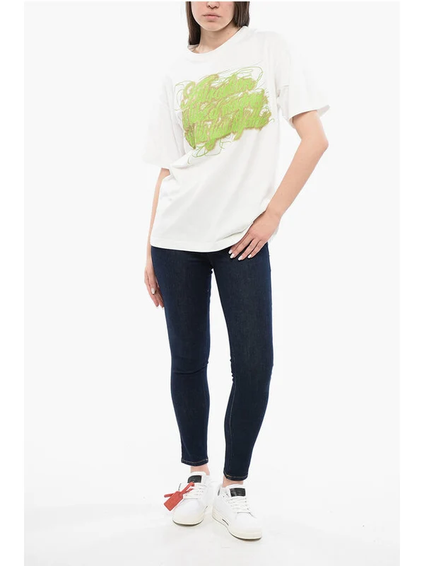Diesel White Short Sleeve T-Shirt - Image 9