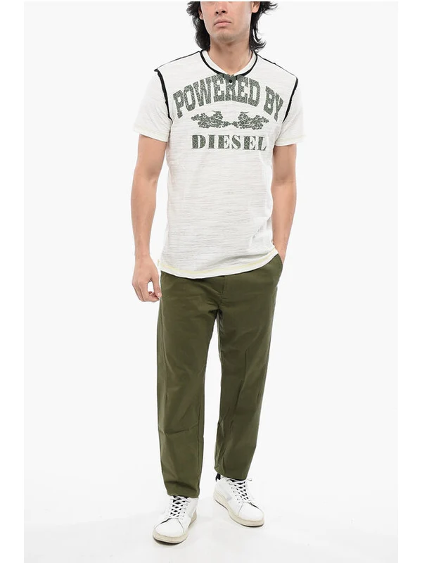 Diesel White Short Sleeve T-Shirt - Image 4