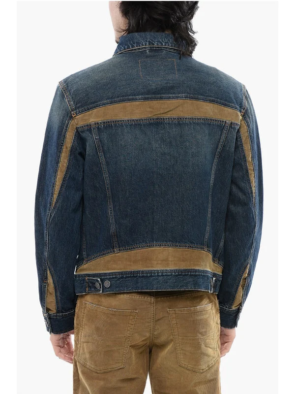 Diesel Navy Trucker Jacket - Image 2