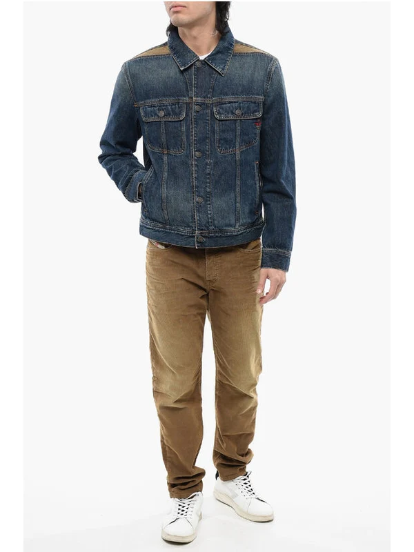 Diesel Navy Trucker Jacket - Image 4