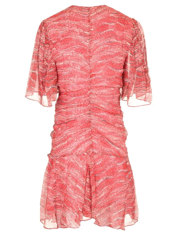 Vivienne V-neck Mini Dress - Image 2