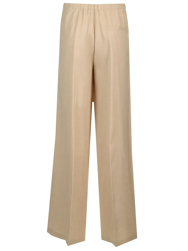 Soft Cut Pleated Trousers - Image 2