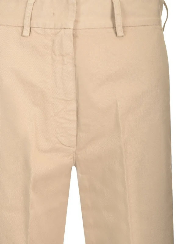 Soft Cotton Twill Trousers - Image 3