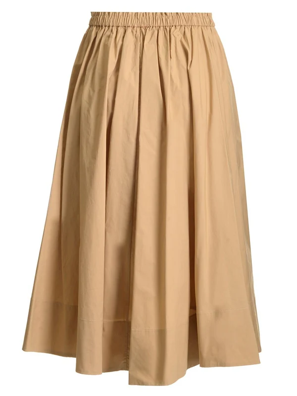 Full Poplin Cotton Skirt - Image 2
