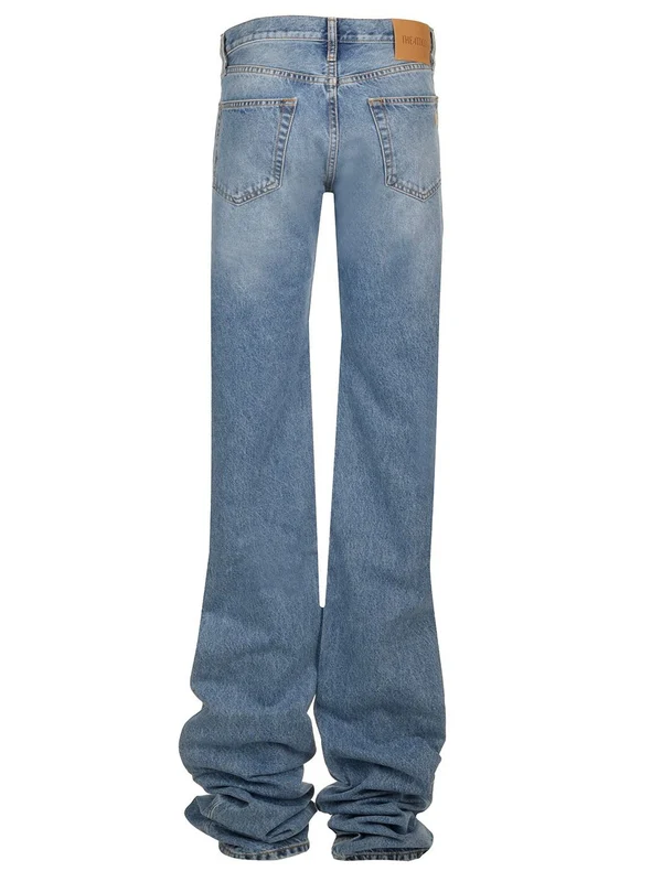 Extra Long Leg Denim Pants - Image 2