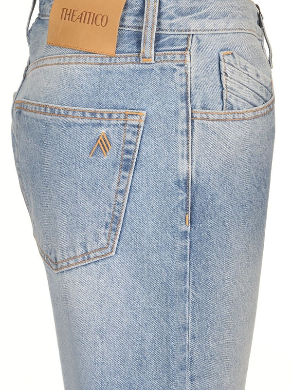 Coated Denim Pants - Image 4