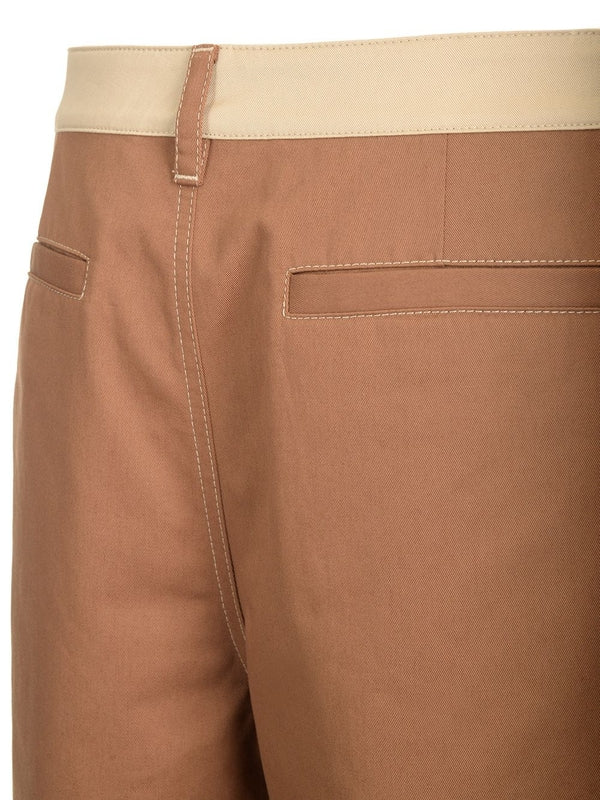 Embroidered Logo Cotton Cargo Pants - Image 6