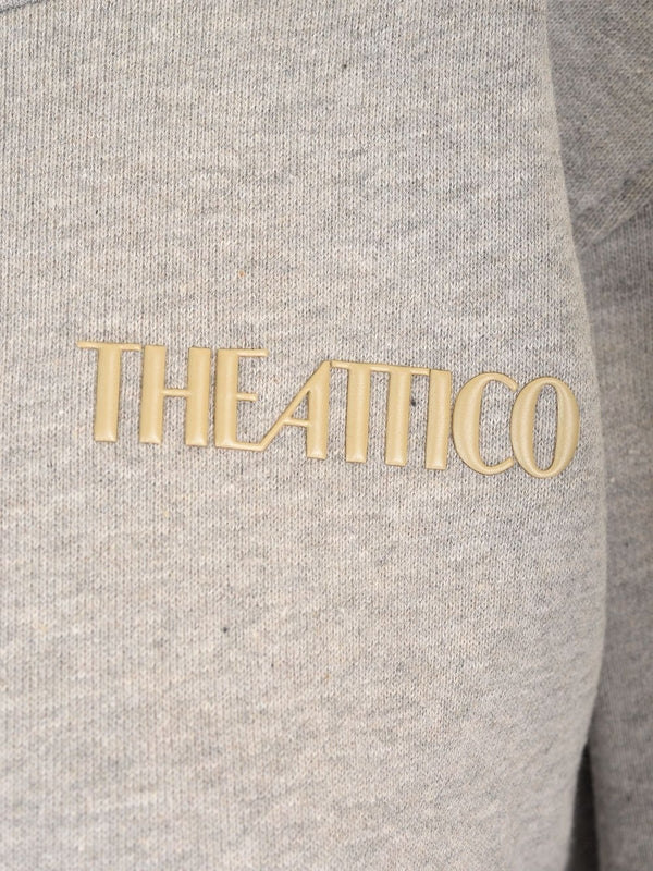 Double Fleece Cropped Sweatshirt - Image 3