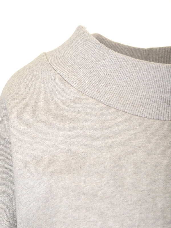 Double Fleece Cropped Sweatshirt - Image 4