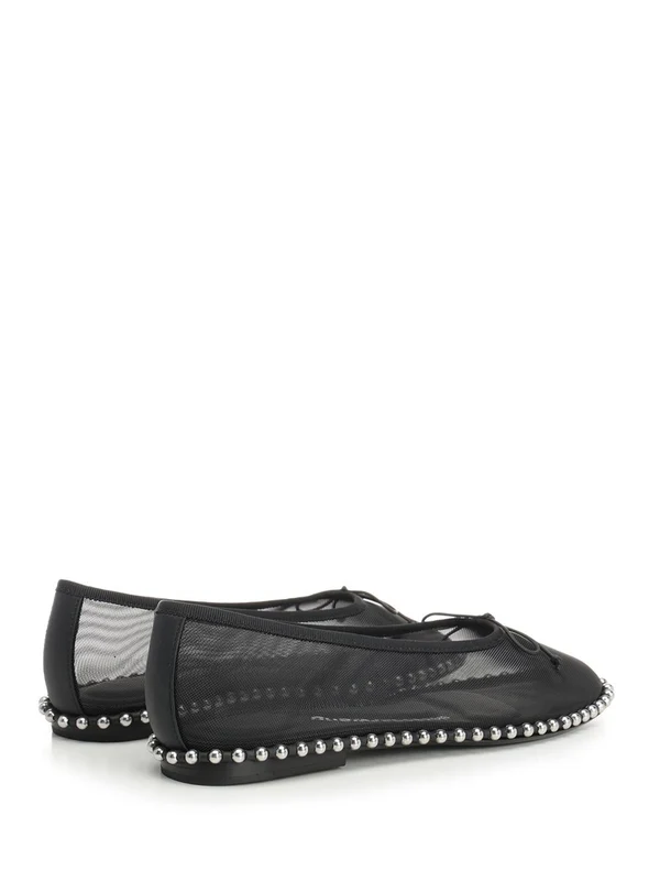 Lina Mesh Ballet Flat Shoes - Image 3
