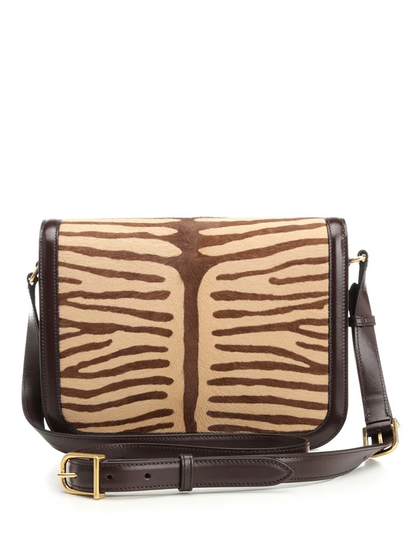 9to5 Animal Printed Leather Shoulder Bag - Image 3