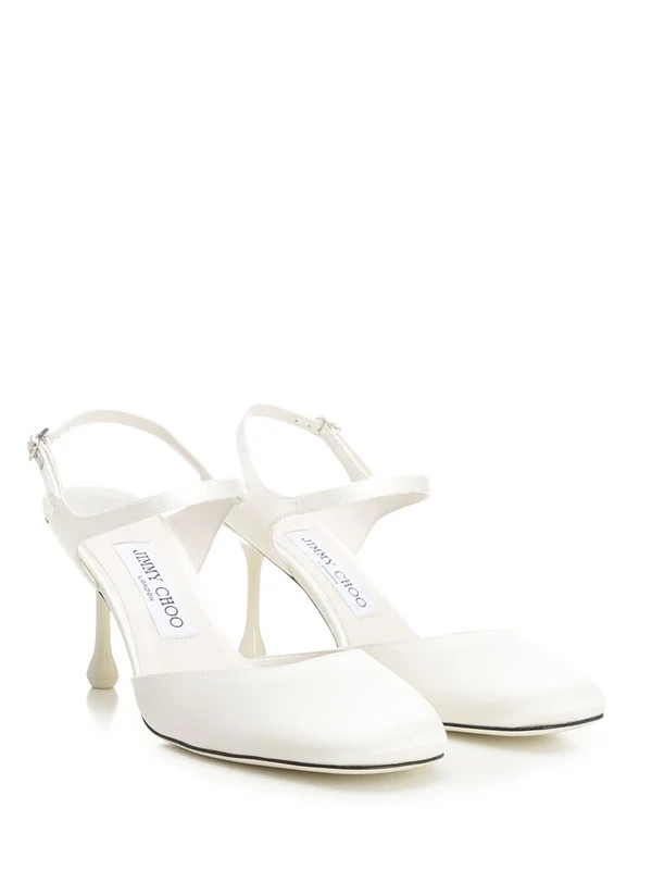 Pixie 80 Satin Slingback Heels - Image 2