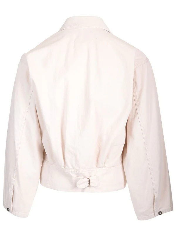 Pea Backstitch Denim Jacket - Image 2