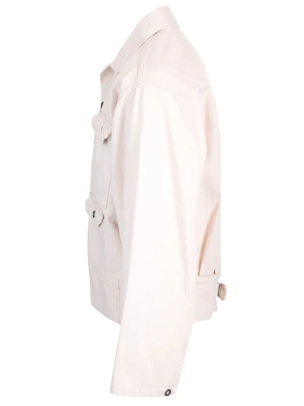 Pea Backstitch Denim Jacket - Image 3