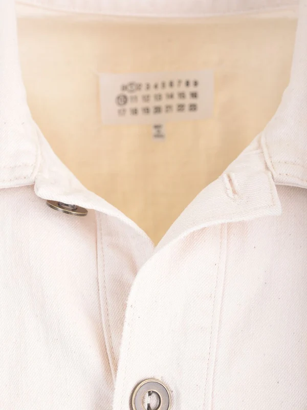 Pea Backstitch Denim Jacket - Image 4