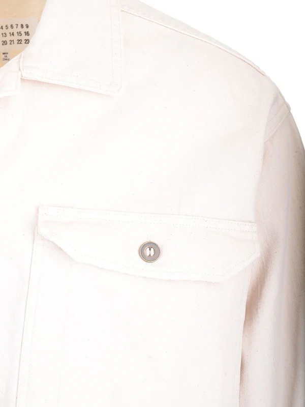 Pea Backstitch Denim Jacket - Image 5