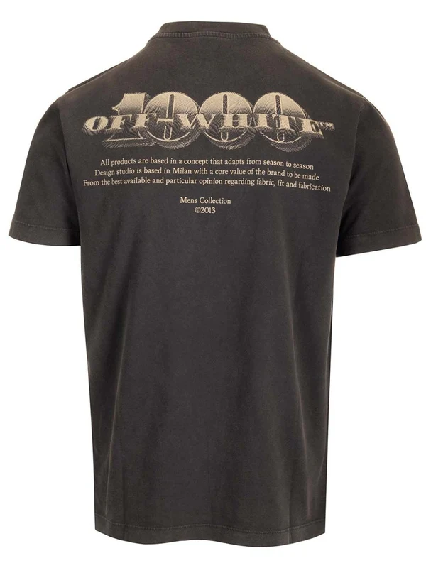 Printed Cotton Short-sleeve T-shirt - Image 2