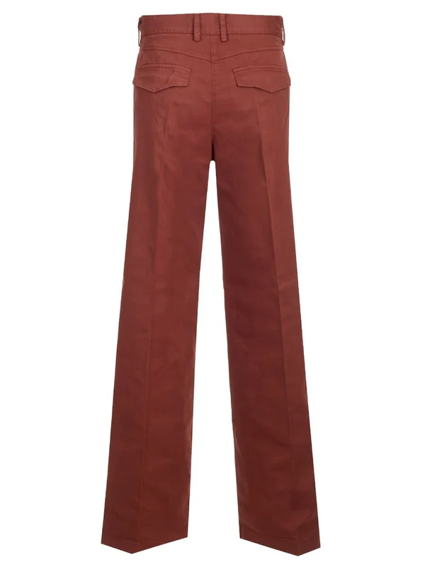 Soft Cotton Twill Trousers - Image 2