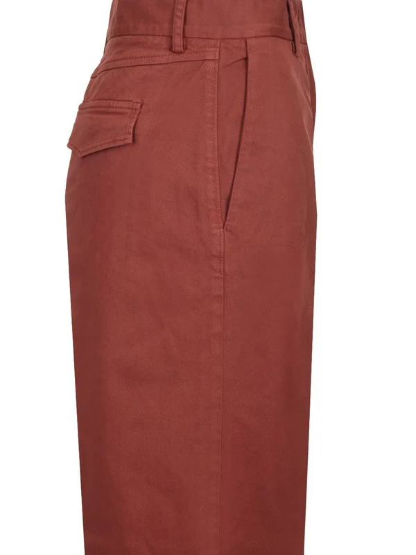 Soft Cotton Twill Trousers - Image 3