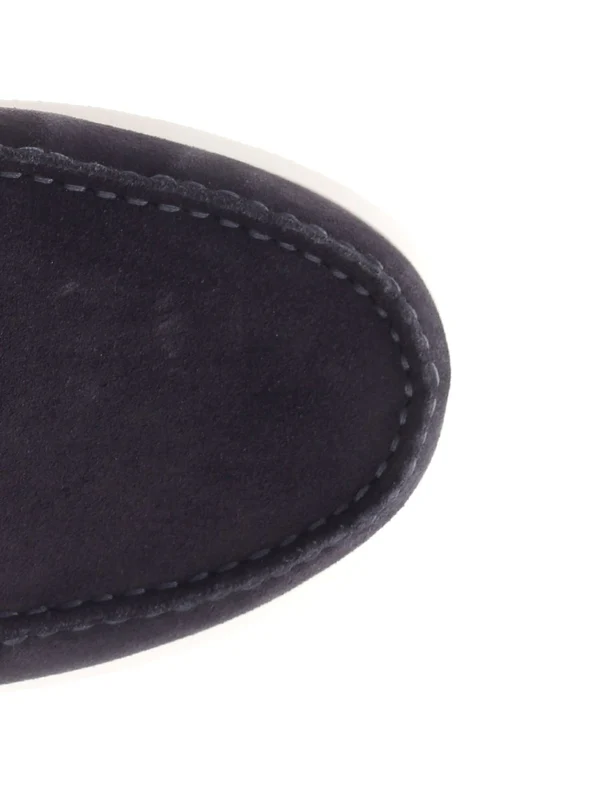 O Lock Light Suede Loafers - Image 4
