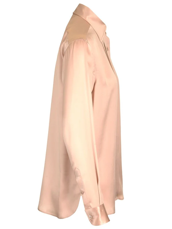 Pleated Silk Shirt - Image 3