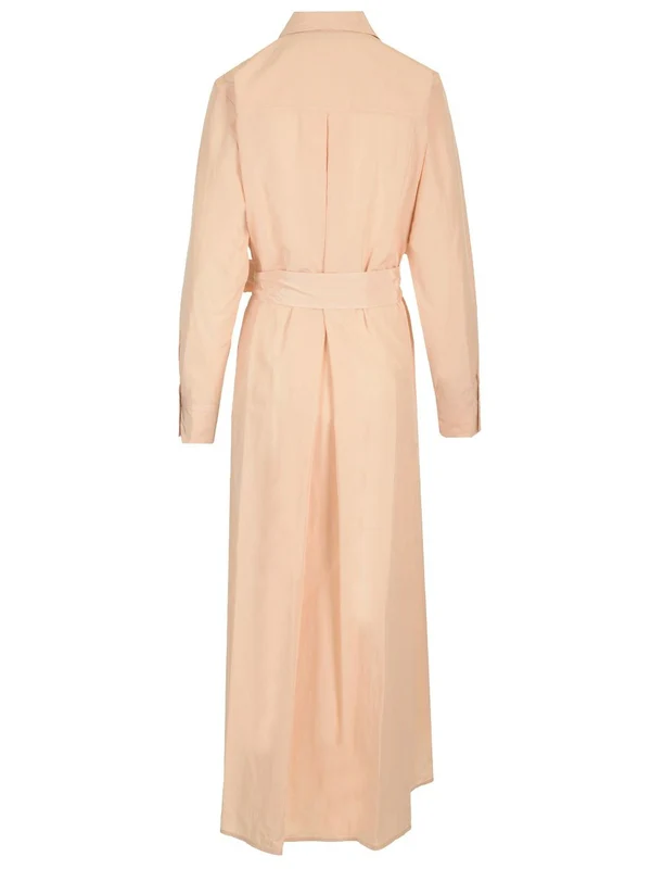 Belted Long Shirt Dress - Image 2