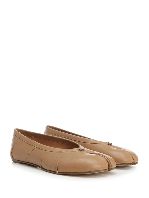 Tabi Leather Flat Shoes - Image 2