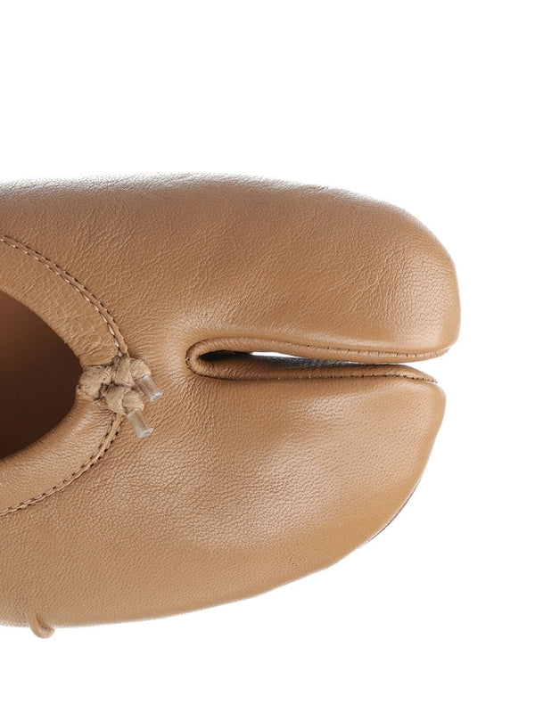 Tabi Leather Flat Shoes - Image 4