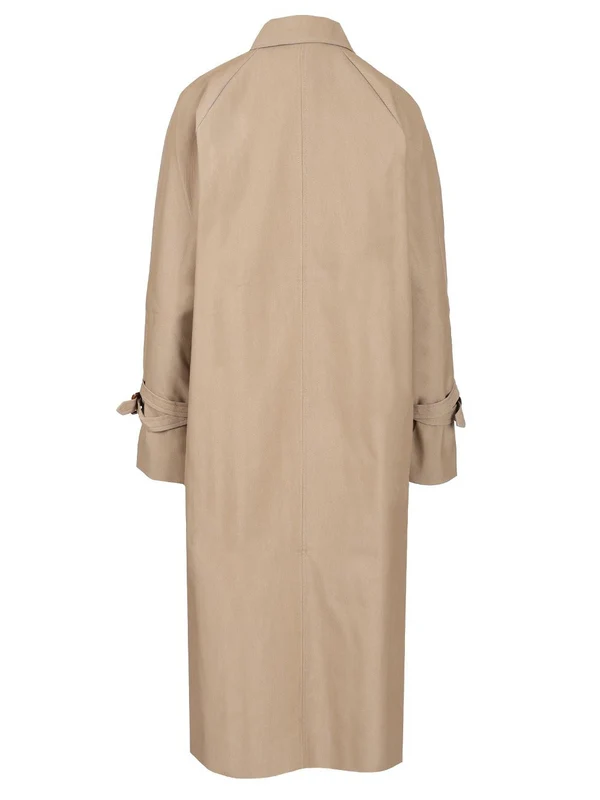 Oversized Long Trench Coat - Image 2