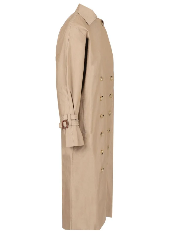 Oversized Long Trench Coat - Image 3