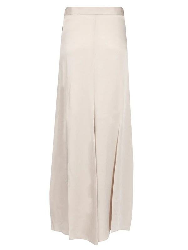 Kayana Long Satin Skirt - Image 2