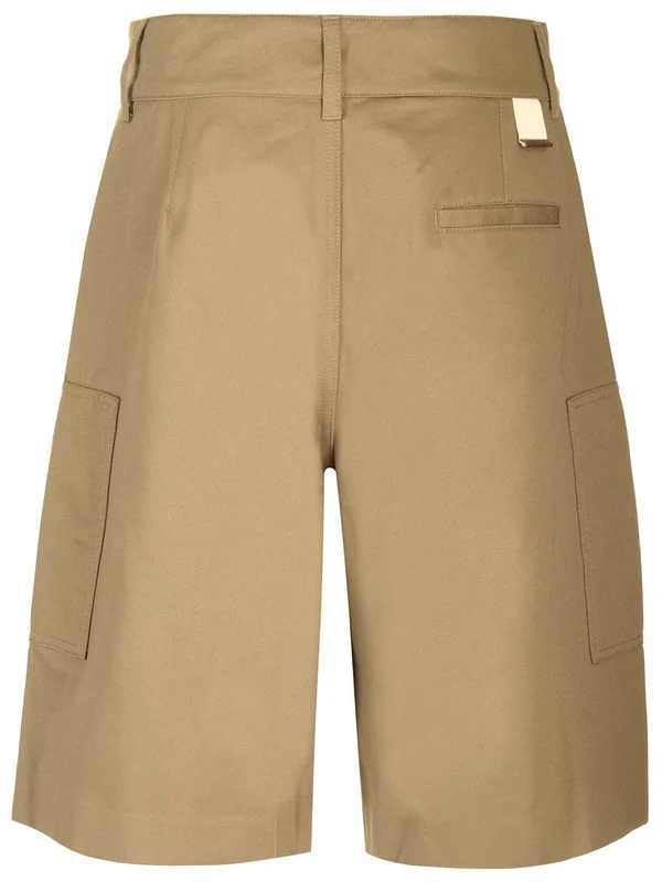Nina Canvas Cargo Shorts - Image 2