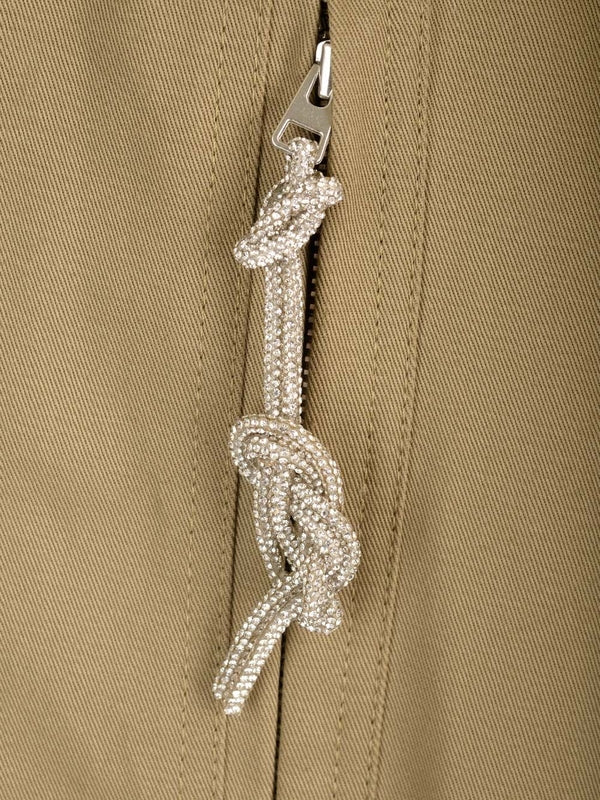 Nina Canvas Cargo Shorts - Image 4