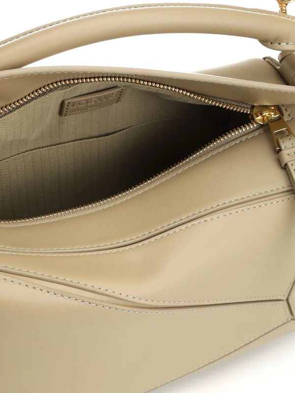 Puzzle Small Leather Shoulder Bag - Image 4