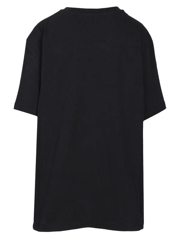 Oversized Slit Short Sleeve T-shirt - Image 2