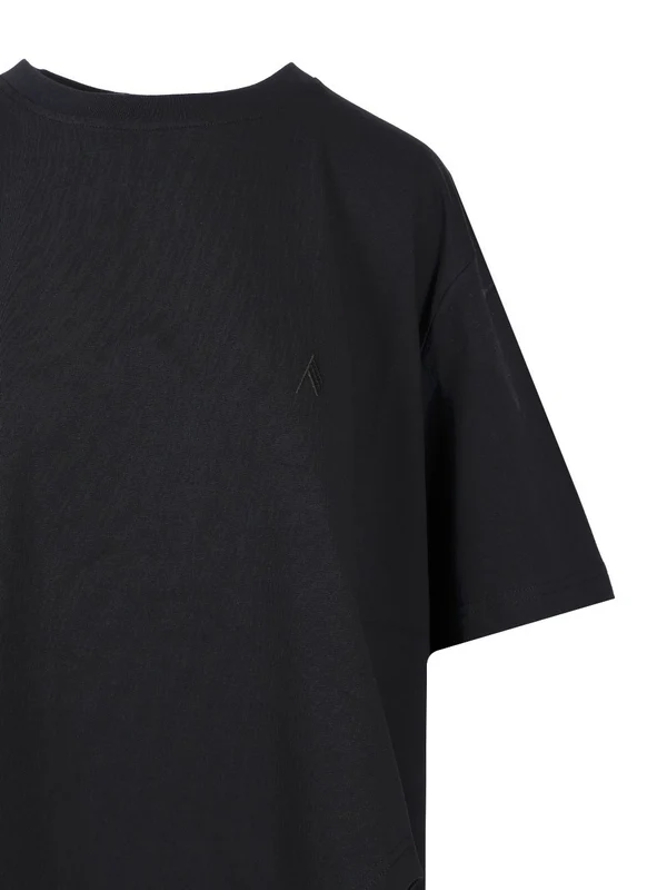 Oversized Slit Short Sleeve T-shirt - Image 3