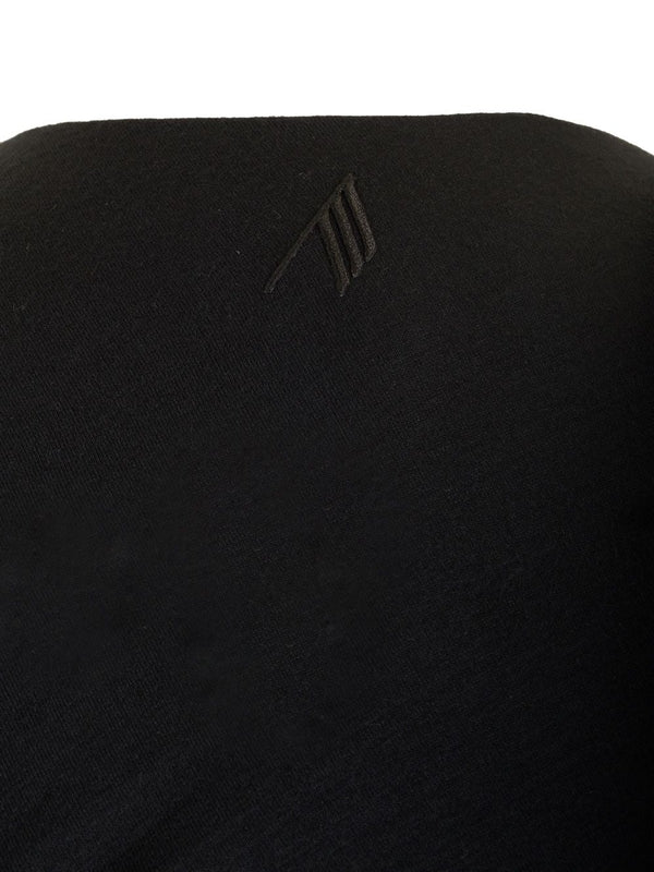 Draped Cashmere Blend Long Dress - Image 7