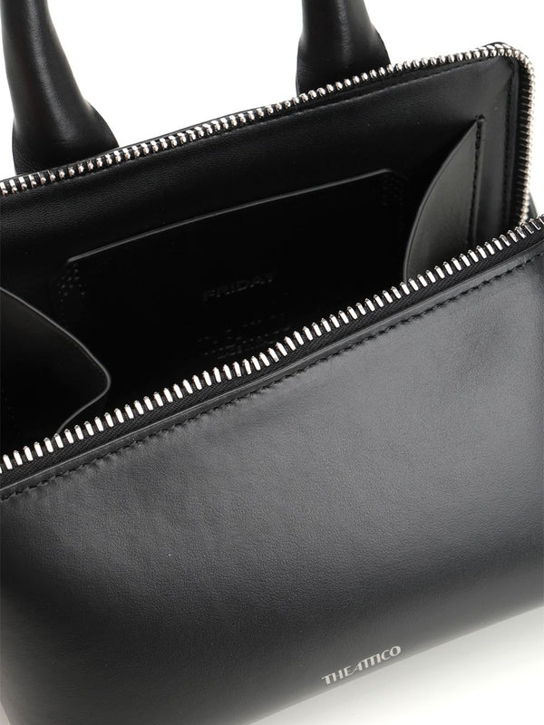 Friday Mini Leather Tote Bag - Image 4