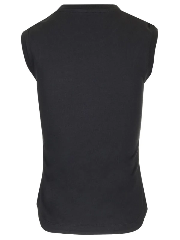 Reese Embroidered Logo Sleeveless Top - Image 2