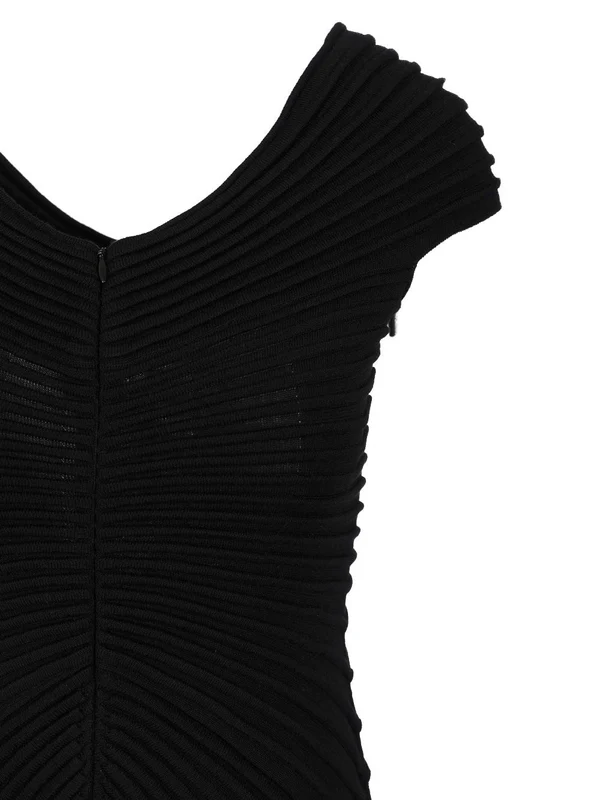 Full Wool Midi Dress - Image 4