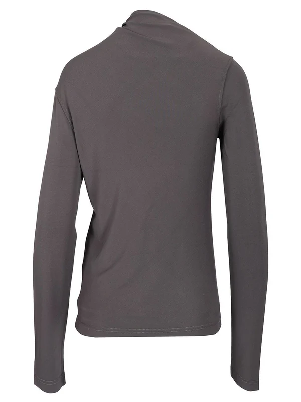 Draped Jersey Long Sleeve Top - Image 2