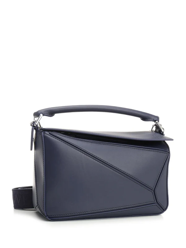 Puzzle Small Leather Shoulder Bag - Image 2