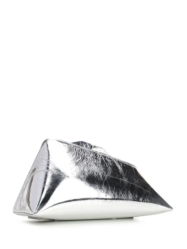 8.30 Pm Oversized Leather Clutch Bag - Image 2