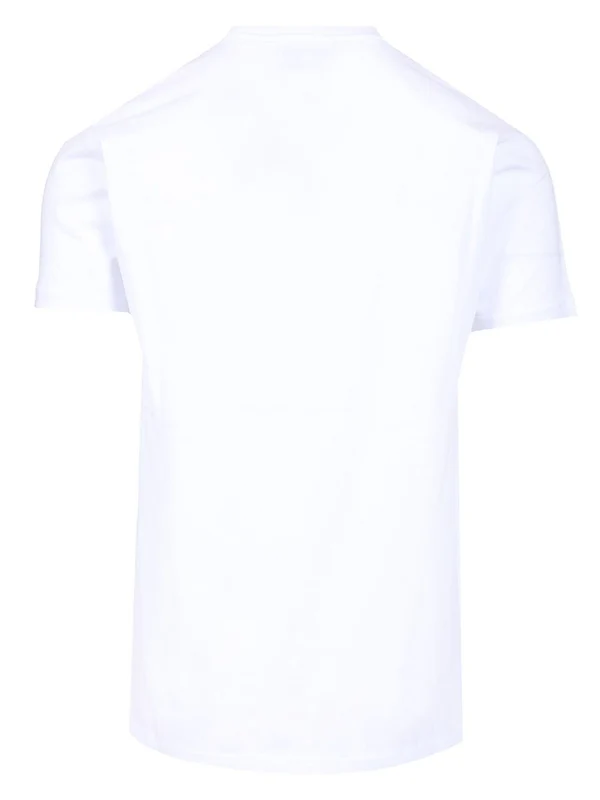 Embroidered Logo Crewneck Short Sleeve T-shirt - Image 2